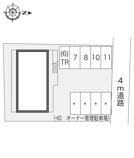 ★手数料０円★伊丹市東野　月極駐車場（LP）